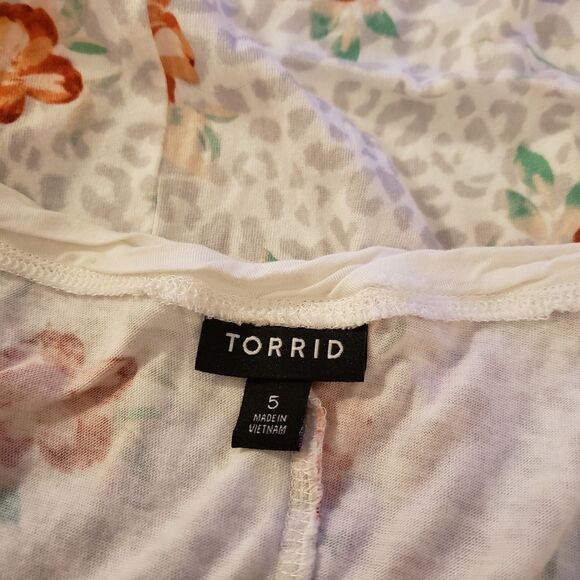 Torrid Henley Cotton Blend Tank Sz 5X - Picture 6 of 8